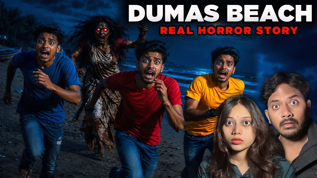DUMAS BEACH Night Trip Real Horror Story 😱