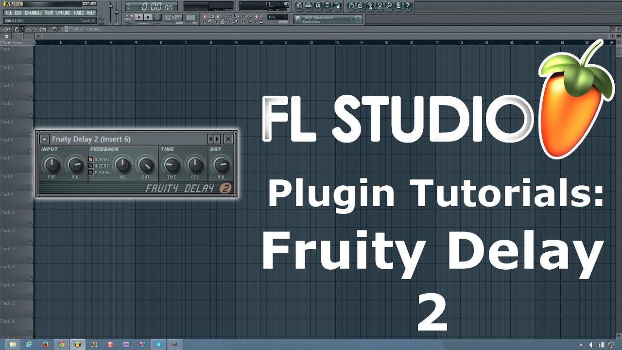 FL Studio Tutorial- How to Use Fruity Delay 2