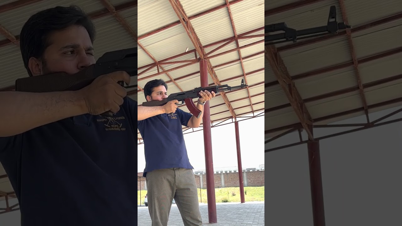 Firing MPIKM at Pasban Shooting Range 111 Brigade #111brigade #mpikm #ddr #shortvideo