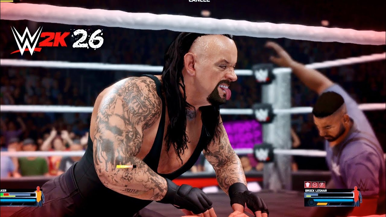 Full Match: Undertaker Vs. Brock Lesnar Wwe 2k25 Raw Match Highlights: #wwe #wwe2k26 #wrestling #raw