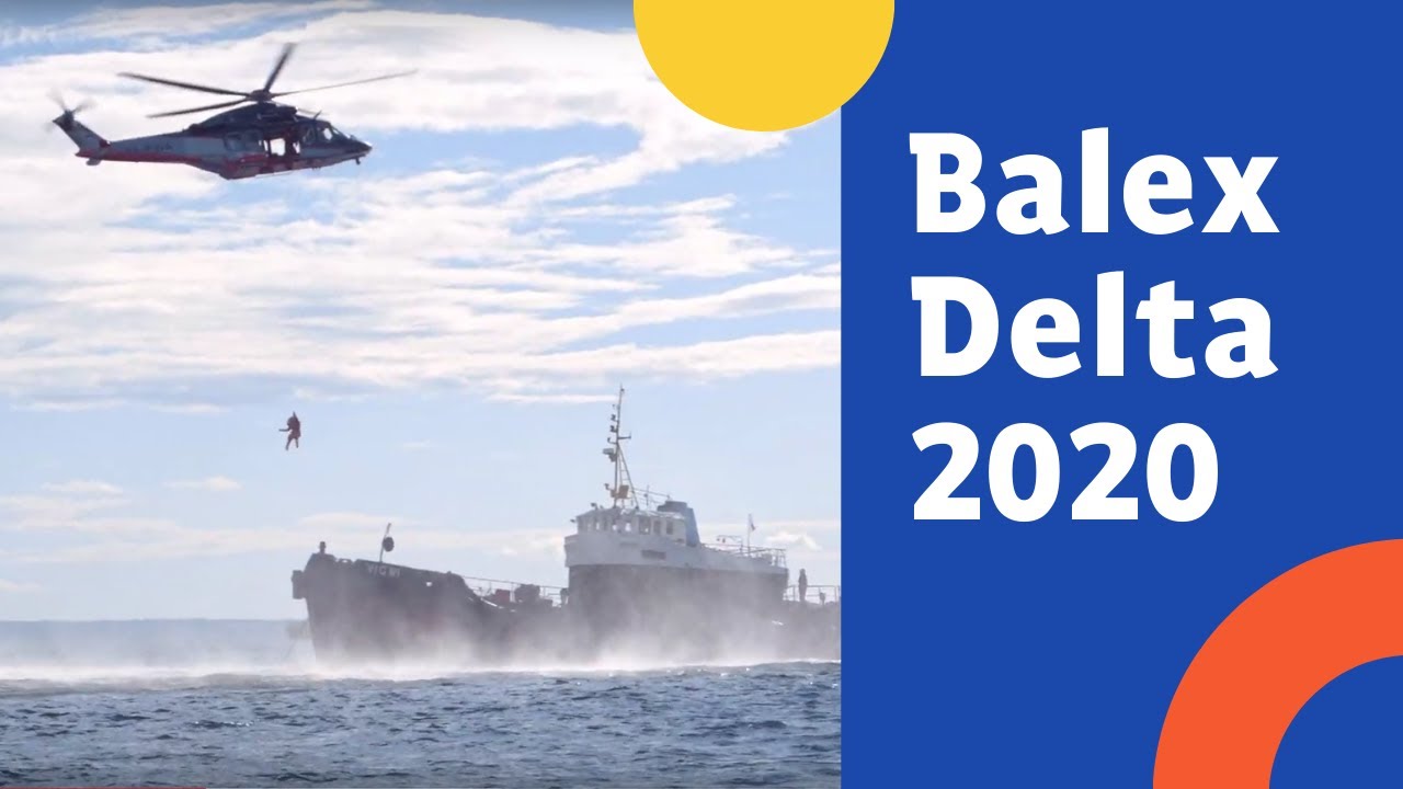 Merereostustõrje õppus Balex Delta 2020