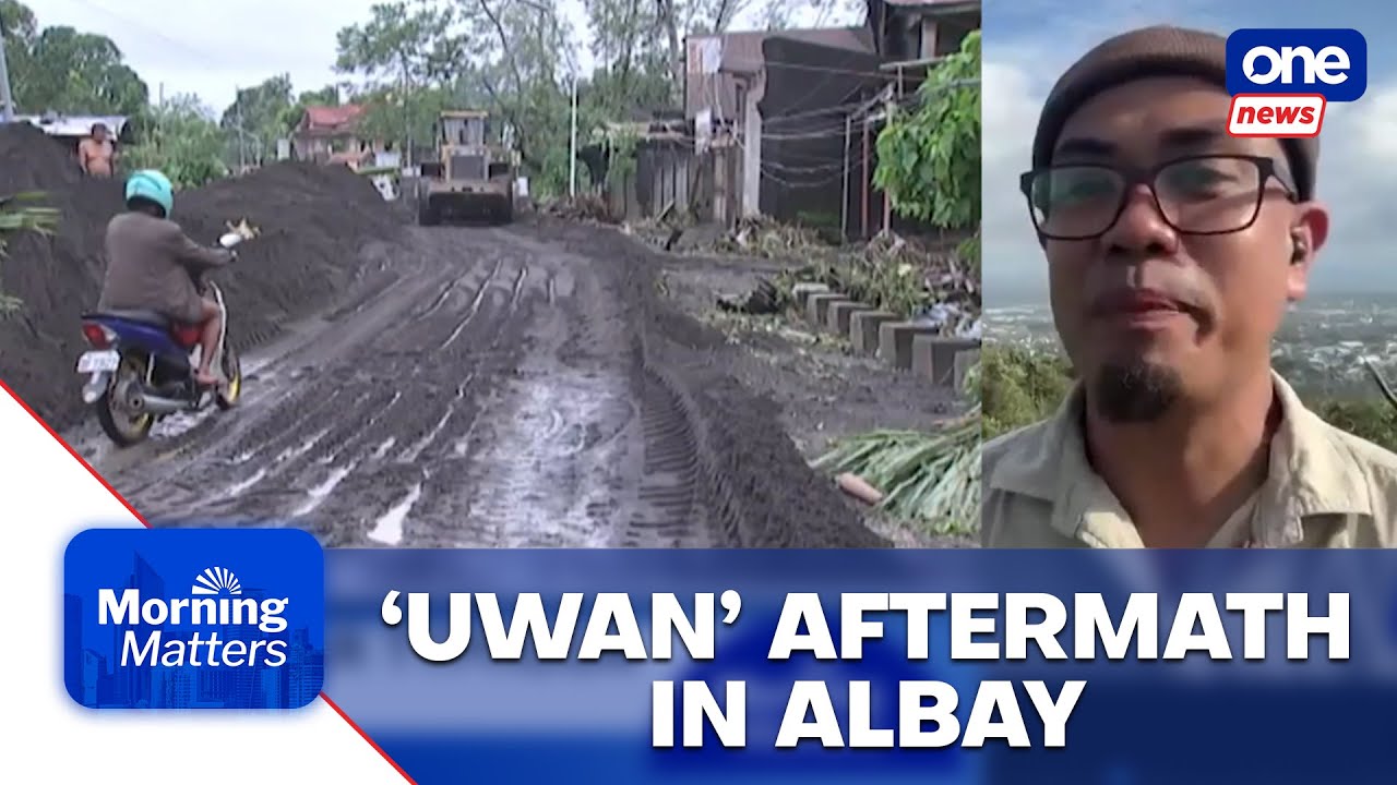 Lahar flows affect Albay towns, no casualties reported after ‘Uwan’ | Morning Matters