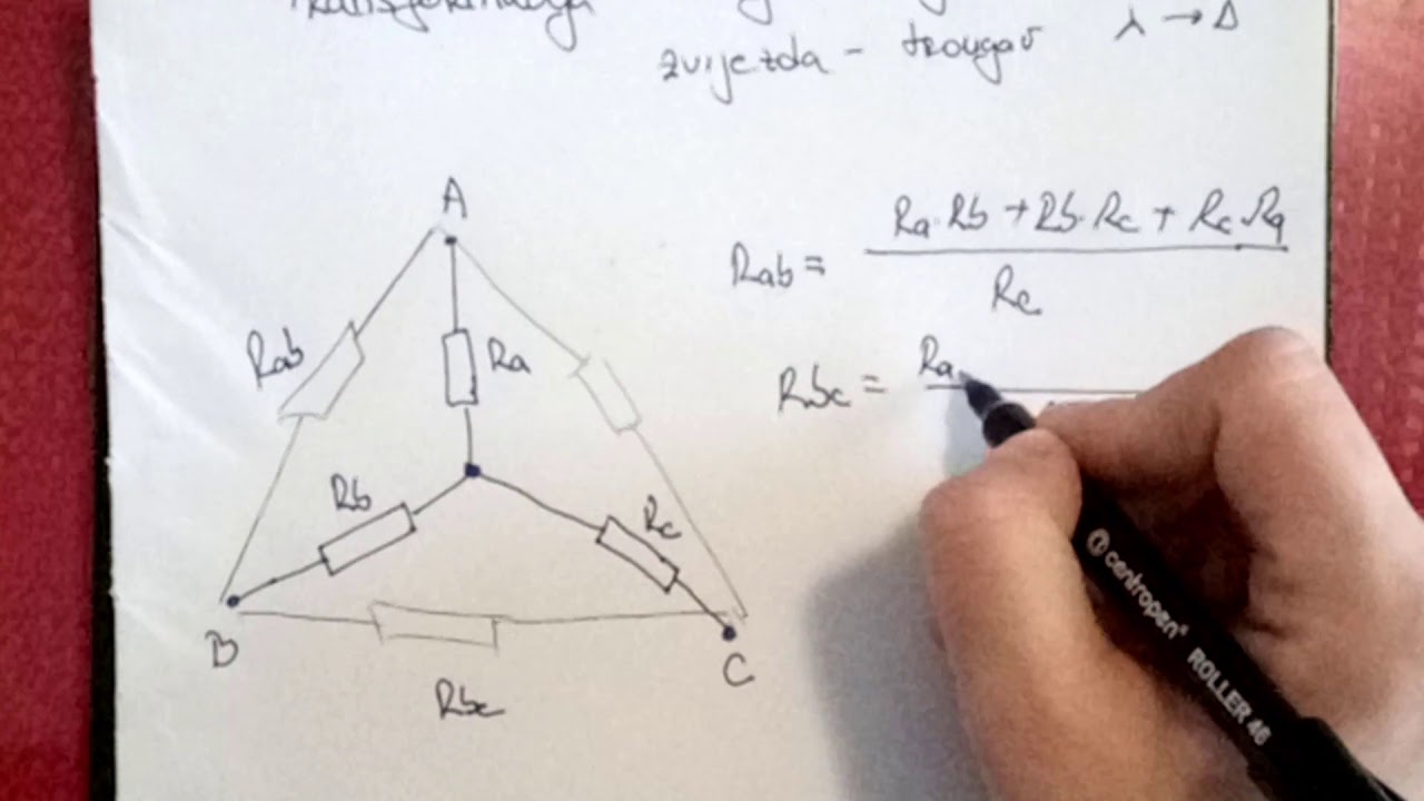 Zvijezda-trougao i trougao-zvijezda transformacija-teorija