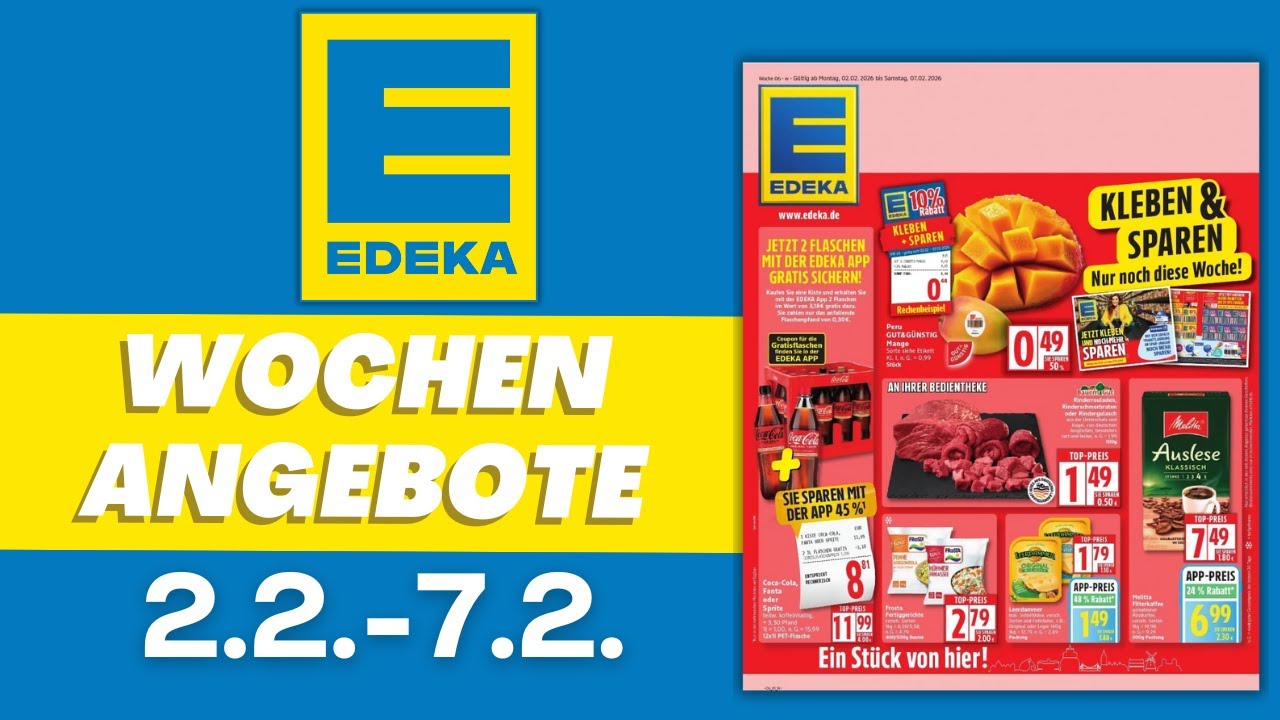 EDEKA Prospekt aktuell 📄 Angebote gültig ab Montag 2.2.2026 | Prospekt Check #edeka