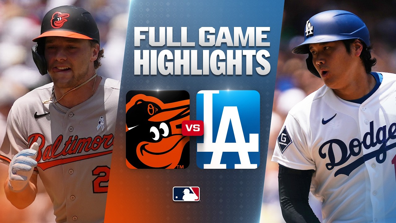 ORIOLES vs. DODGERS: Лучшие моменты матча (21.06.26) | MLB Highlights