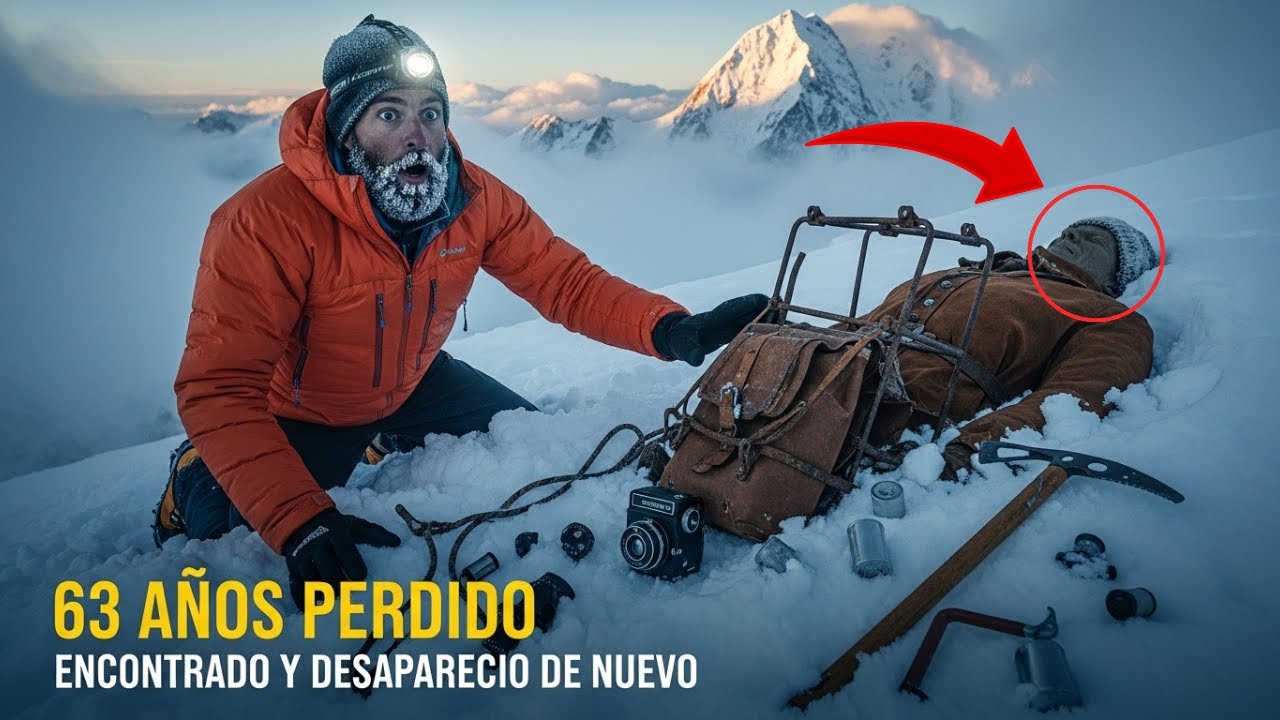 Monta&ntilde;ista Desaparecido 63 A&ntilde;os en los Andes: Lo Encontraron y Luego Volvi&oacute; a Desaparecer