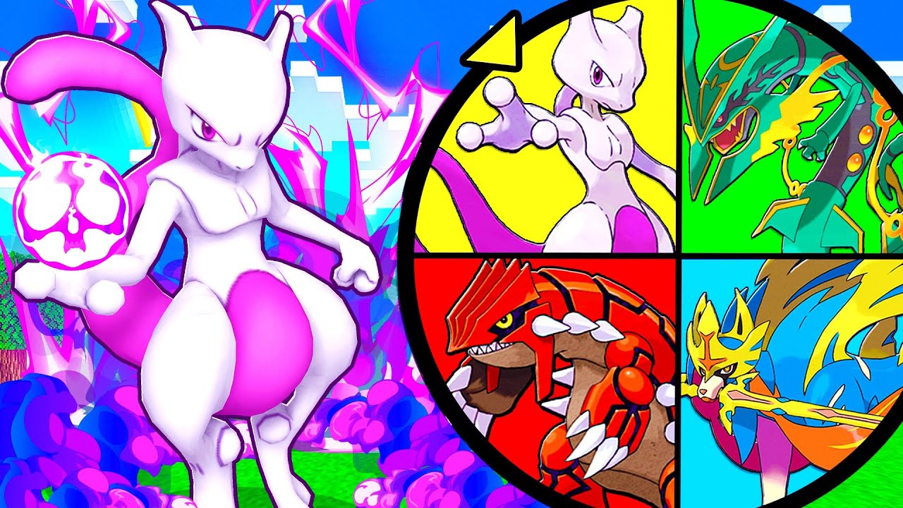 This WHEEL Decides Our LEGENDARY Pokémon in Minecraft PIXELMON!