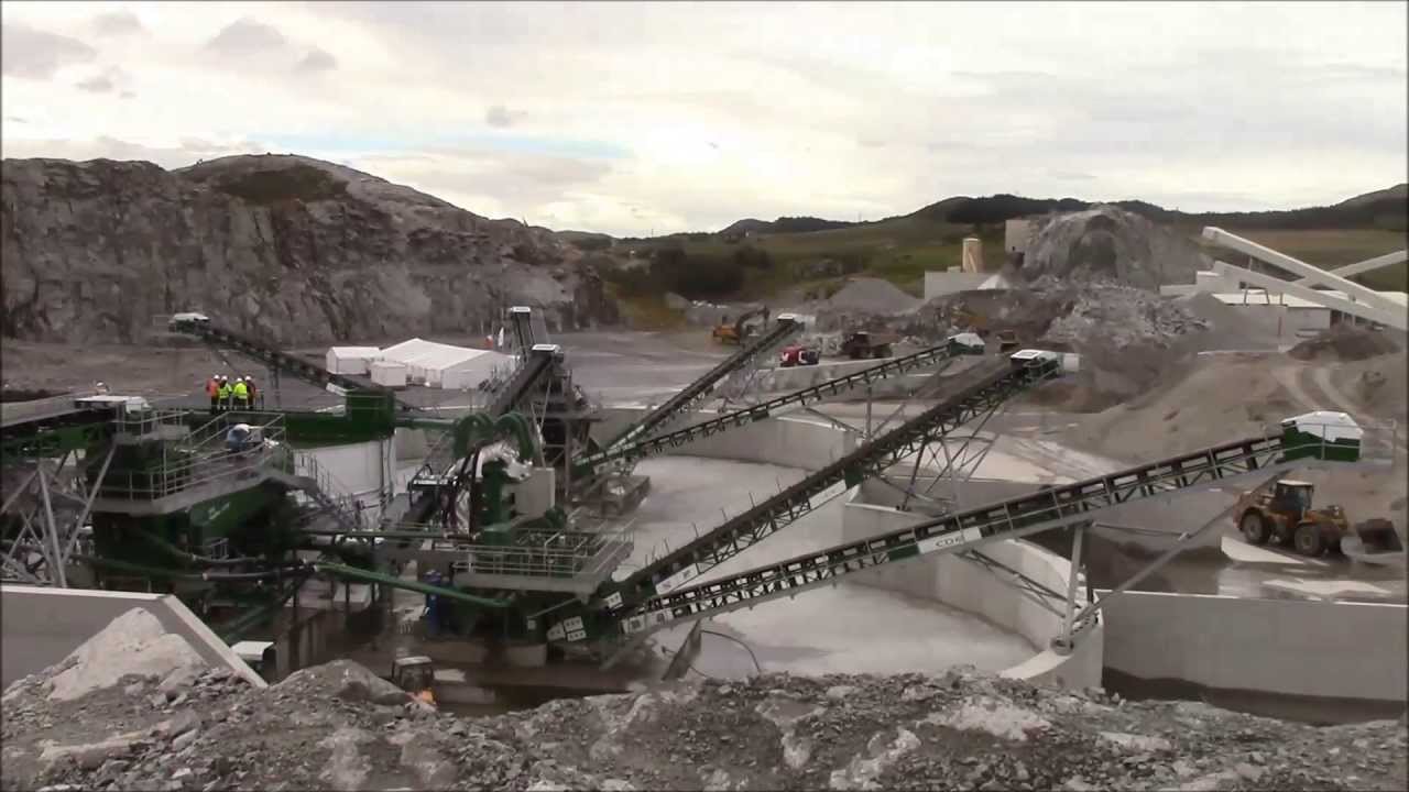 The world's largest washing plant for C&D waste recycling