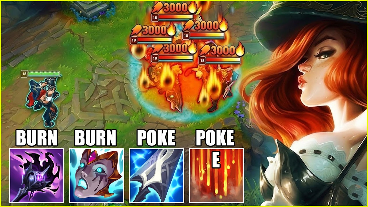 Miss Fortune Ability Power Making Enemy Angry ( Annoying )