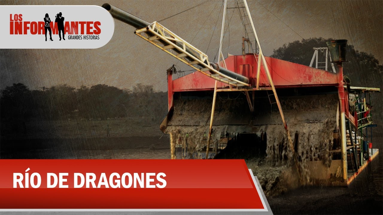 Así dragones en el Bajo Cauca antioqueño arrancan oro a mordiscos del río Nechí - Los Informantes