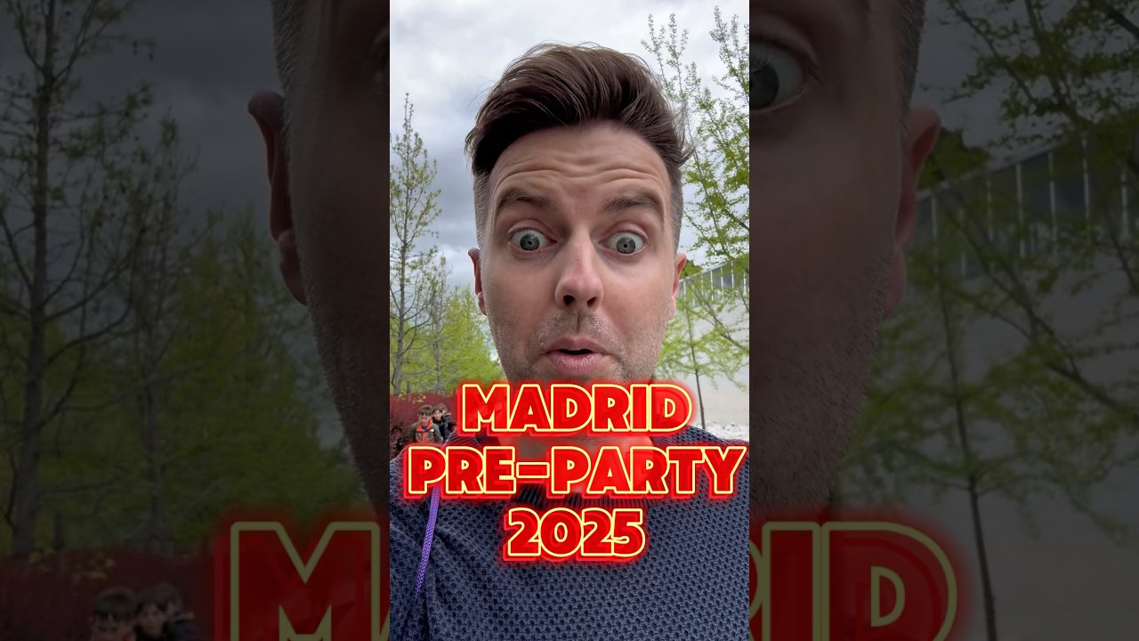 Live Update from Madrid Pre-Party 2025🇪🇸 #eurovision2025 #preparty #madrid  ​⁠@ESC_ChrisM