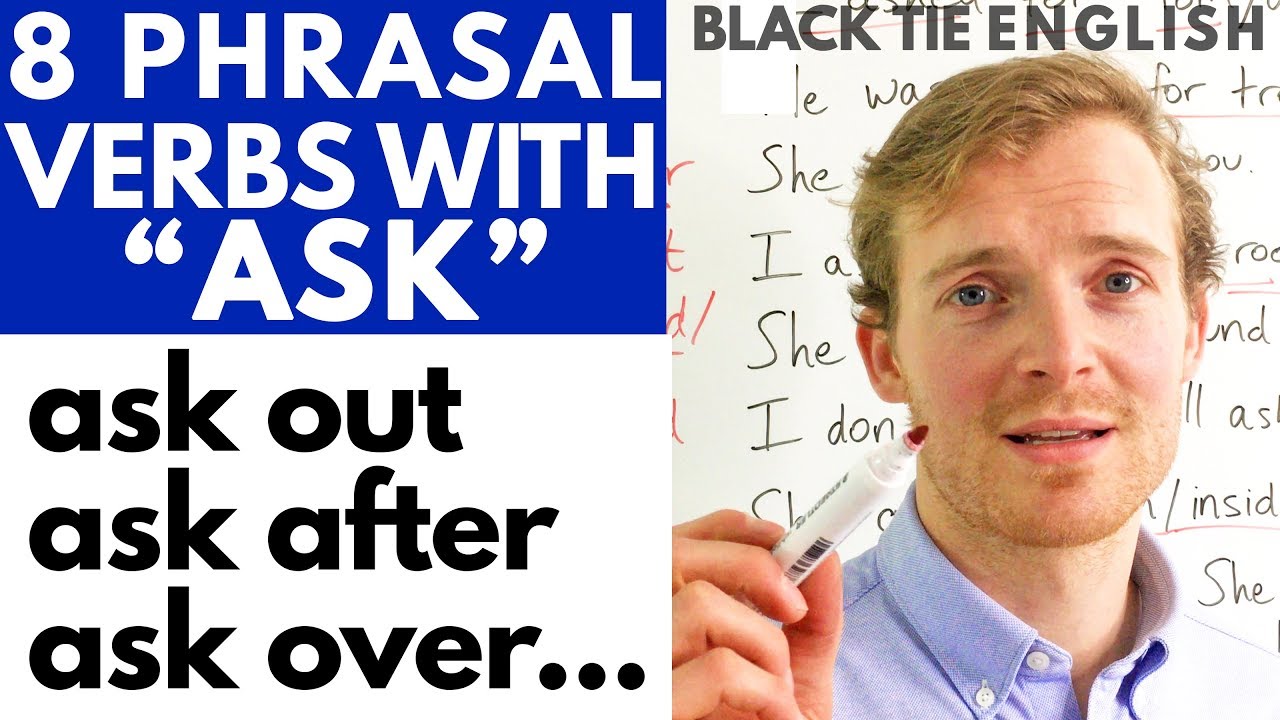 Phrasal verbs with ASK! 10 example sentences: ask for, ask about, ask out...