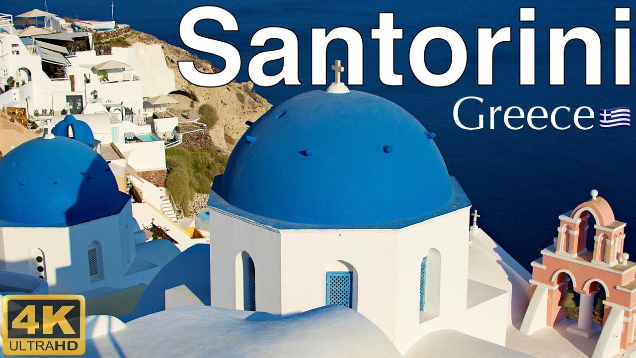 Santorini Greece (Řecko)🇬🇷Musíte vidět