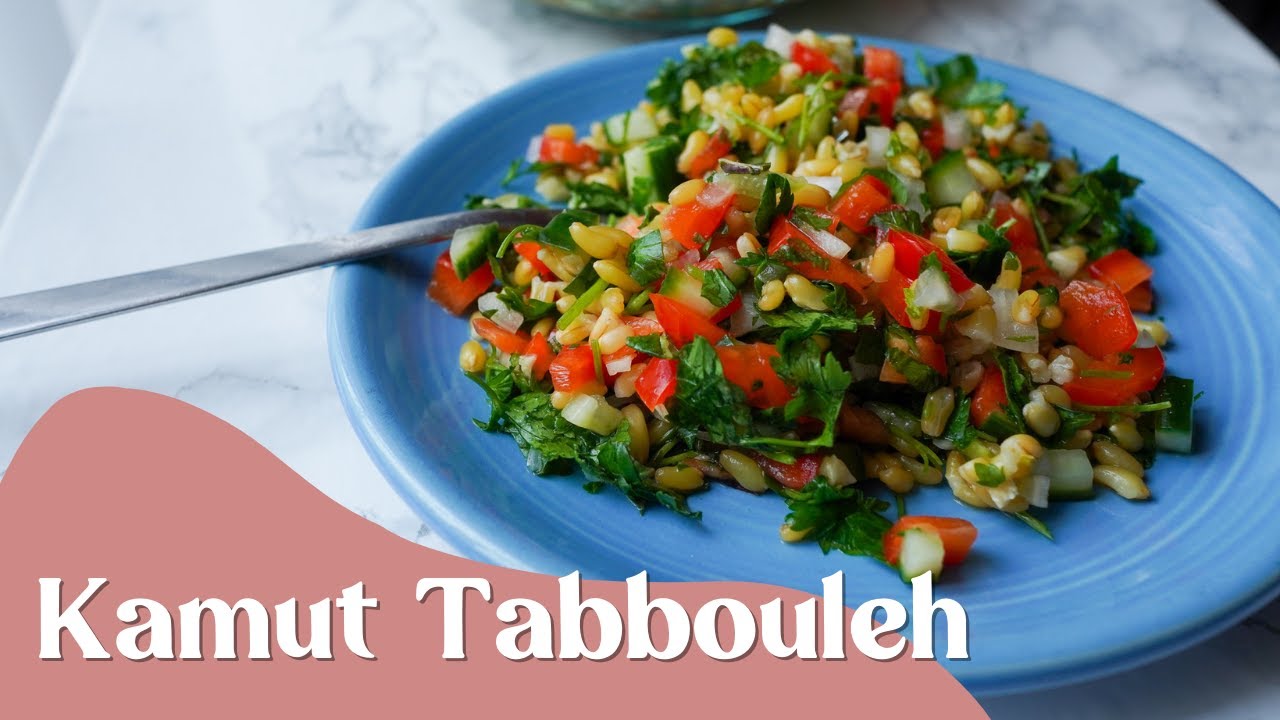 How to Cook Kamut | A High Fiber, High Protein Salad