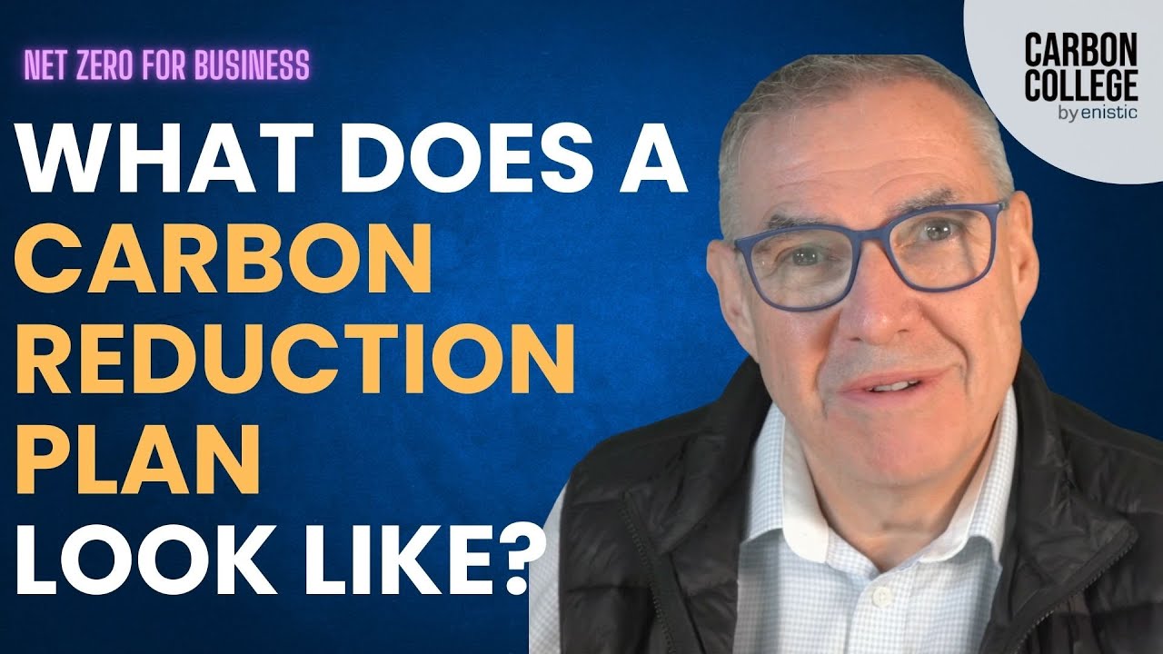 What does a Carbon Reduction Plan look like?