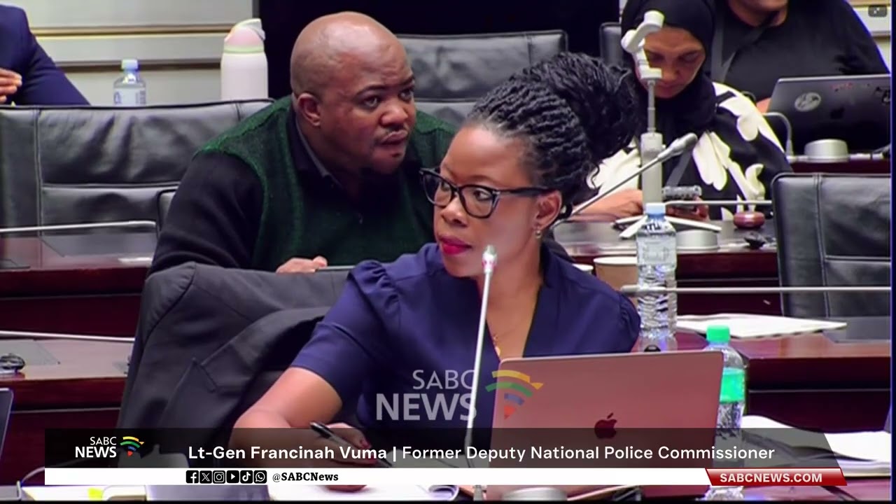 Ad Hoc Committee | Lt-Gen Vuma's testimony on her infrastructure assessment project report