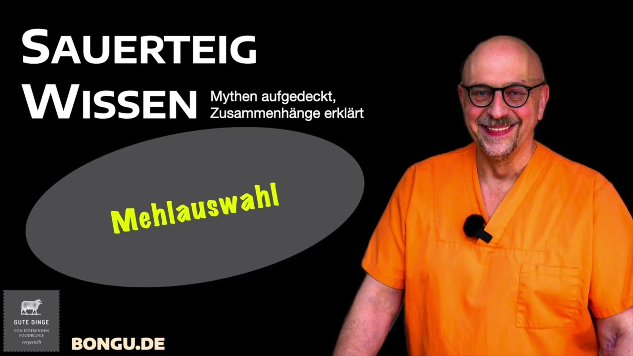 Die drei wichtigsten Mehle f&uuml;r den Hobbyb&auml;cker