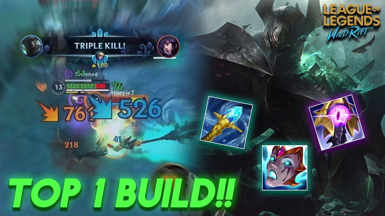 TOP 1 MORDEKAISER BUILD IS GOOD?? | BEST MORDEKAISER BUILD | WILDRIFT