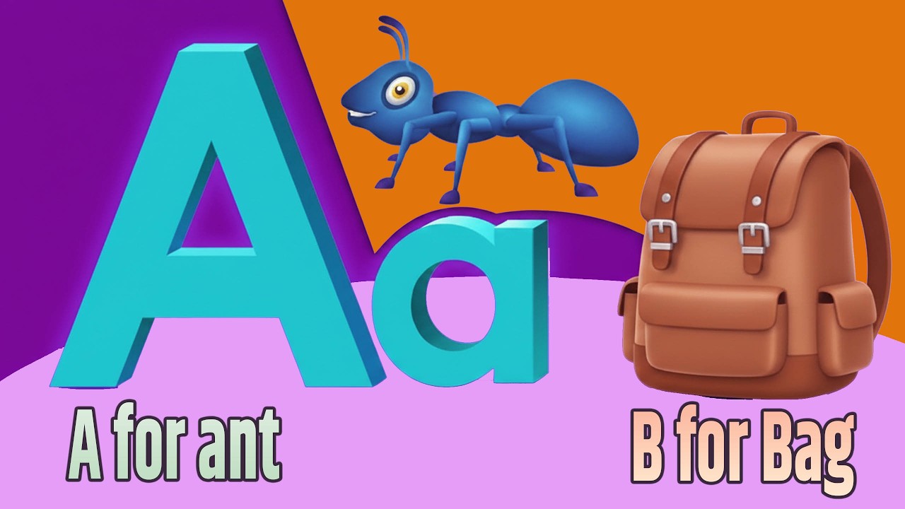 A For Ant B For Bag I| Abcd Song I| Abcd Rhymes I| Abc Song Nursery Rhymes I| ABC Alphabet Songs