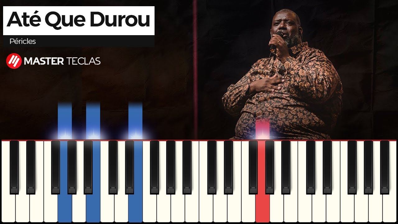 Até Que Durou - Péricles | Piano Tutorial