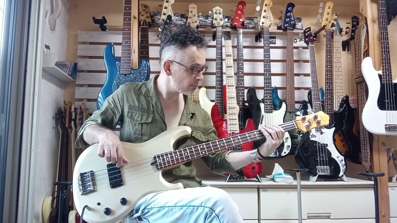 Japan Vintage Bass Guitars; Ibanez RB820 ELECTRIC BASS SOUND TEST / BASS GUITAR REVIEW