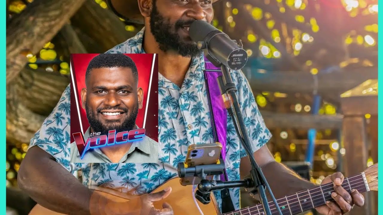 Chris Cobb, the PNG Native turned up the voice Australia 🇦🇺 🇵🇬 