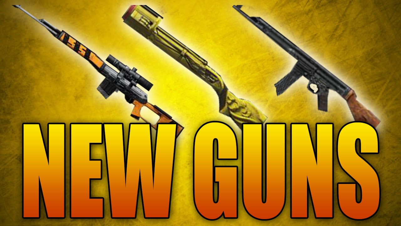 NEW GUNS: STG44 Assault Rifle, SVO Sniper, Blunderbuss Shotgun (Advanced Warfare Weapon Variant DLC)