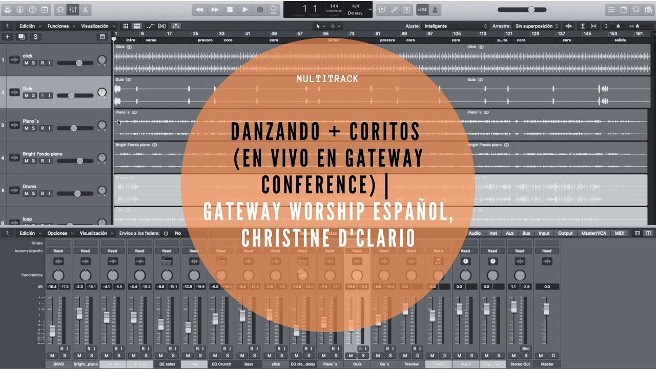 Danzando + Coritos Multitrack - Gateway Worship Español, Christine D'Clario