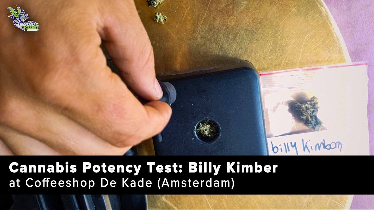 Cannabis Potency Test: Billy Kimber at Coffeeshop De Kade (Amsterdam)