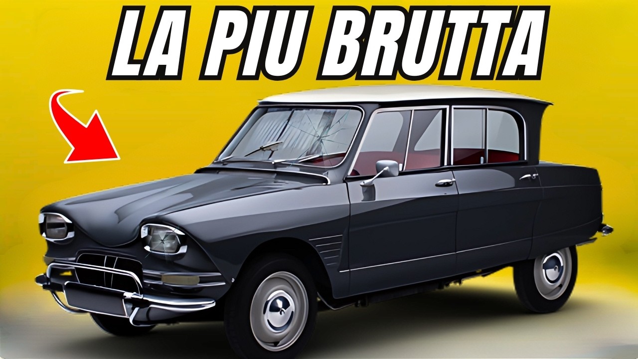 🚗 Le 10 AUTO PI&Ugrave; BRUTTE in Italia tra gli ANNI &lsquo;70 e &lsquo;80 😱 | Il peggio del design su 4 ruote
