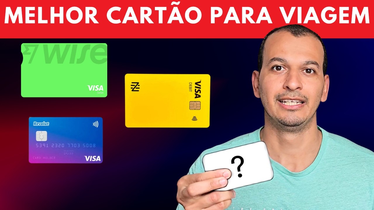 MELHOR CONTA INTERNACIONAL PARA VIAJAR: WISE, NOMAD OU REVOLUT? COMPARATIVO COMPLETO!