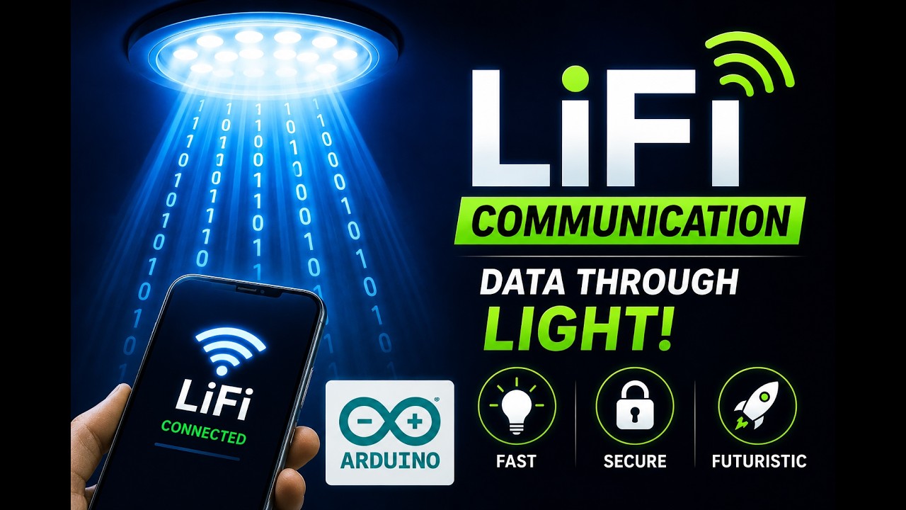Lifi Communication by Arduino UNO Download Project 2020