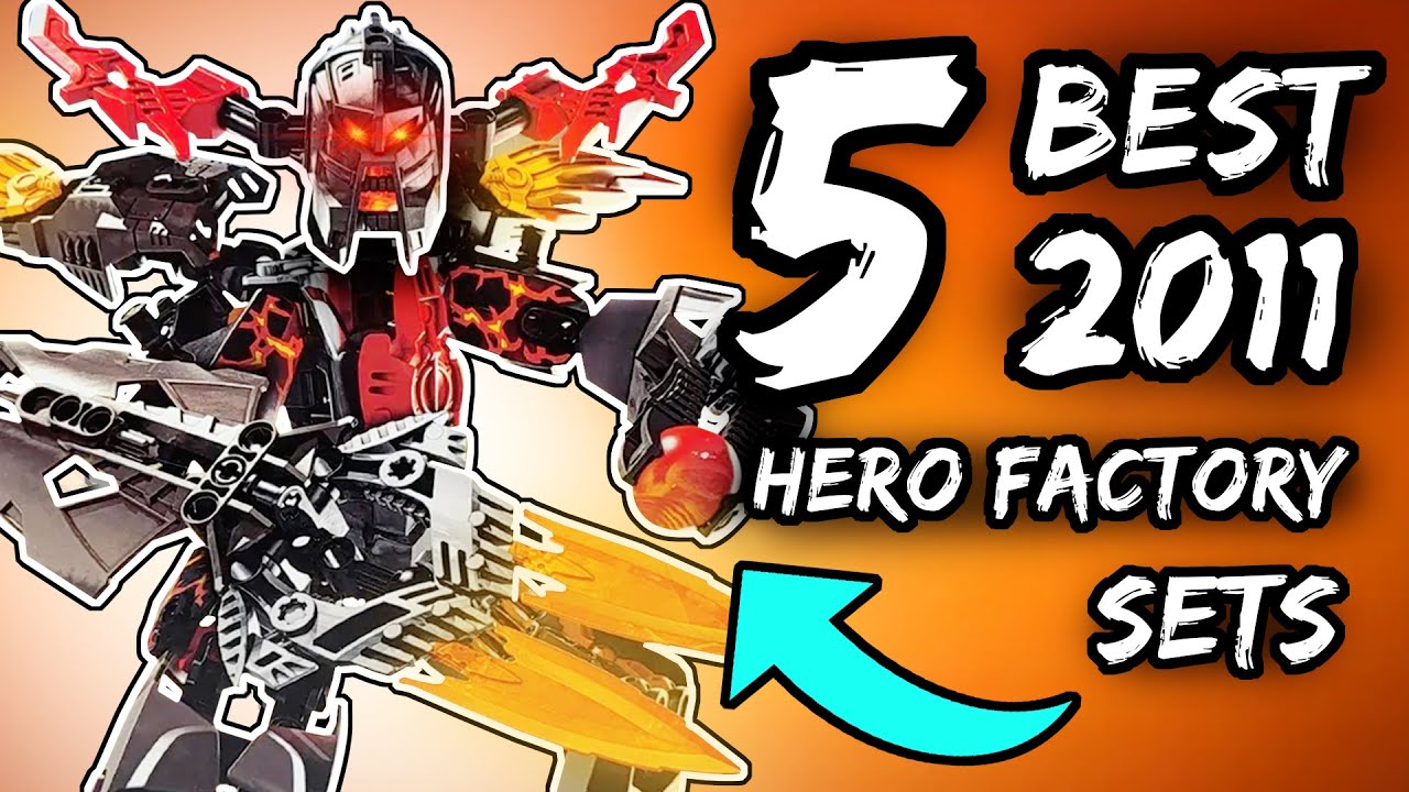 Top 5 Best LEGO Hero Factory Sets from 2011