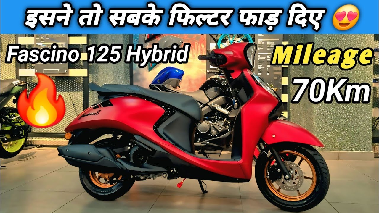 2025 New Yamaha Fascino 125 Hybrid OBD-2 Review | Yamaha Fascino 125cc Mileage | Fascino 125cc price