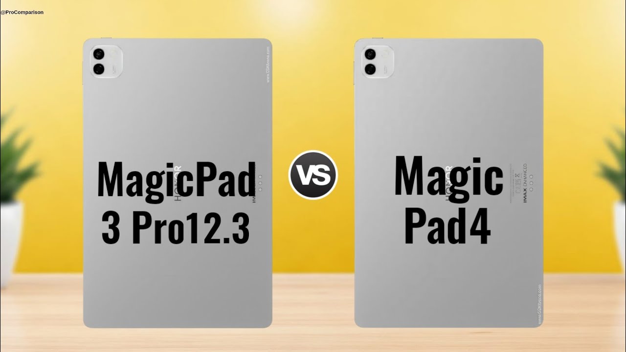 Honor MagicPad 3 Pro 12.3 против Honor Magic Pad 4 || Полное сравнение