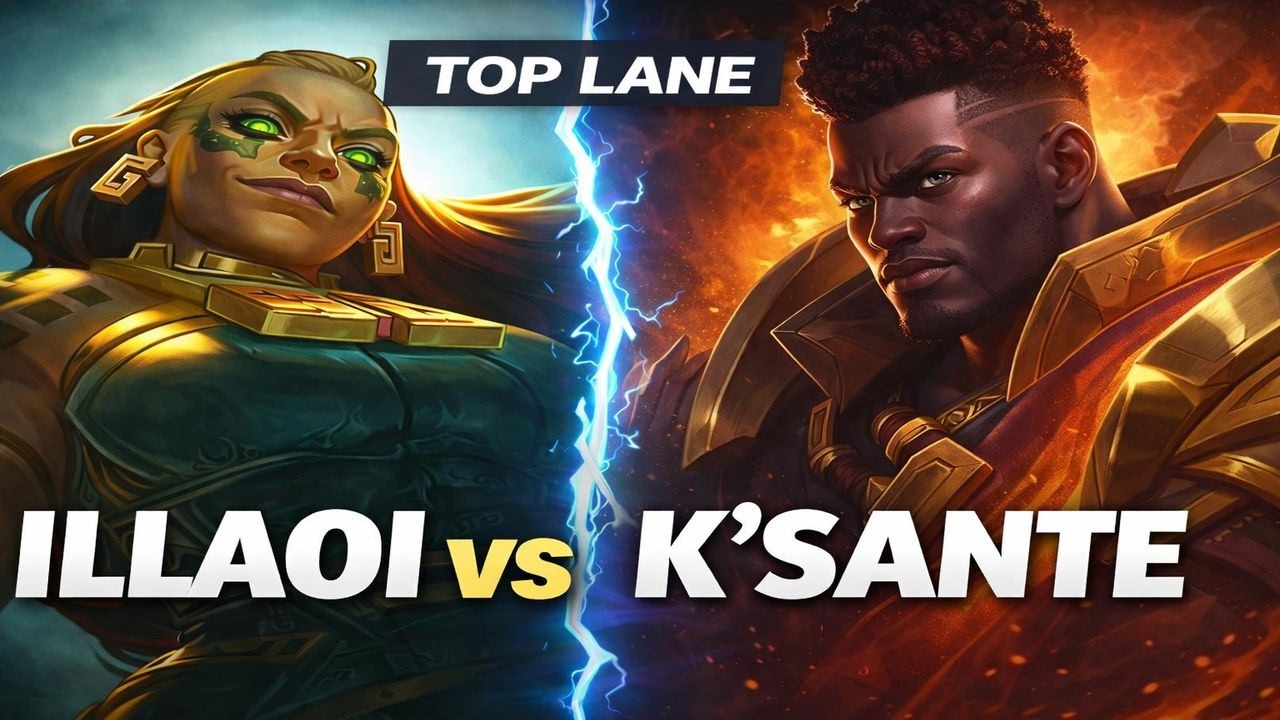 They Picked K'sante Into Rank 1 Illaoi world… Bad Idea.