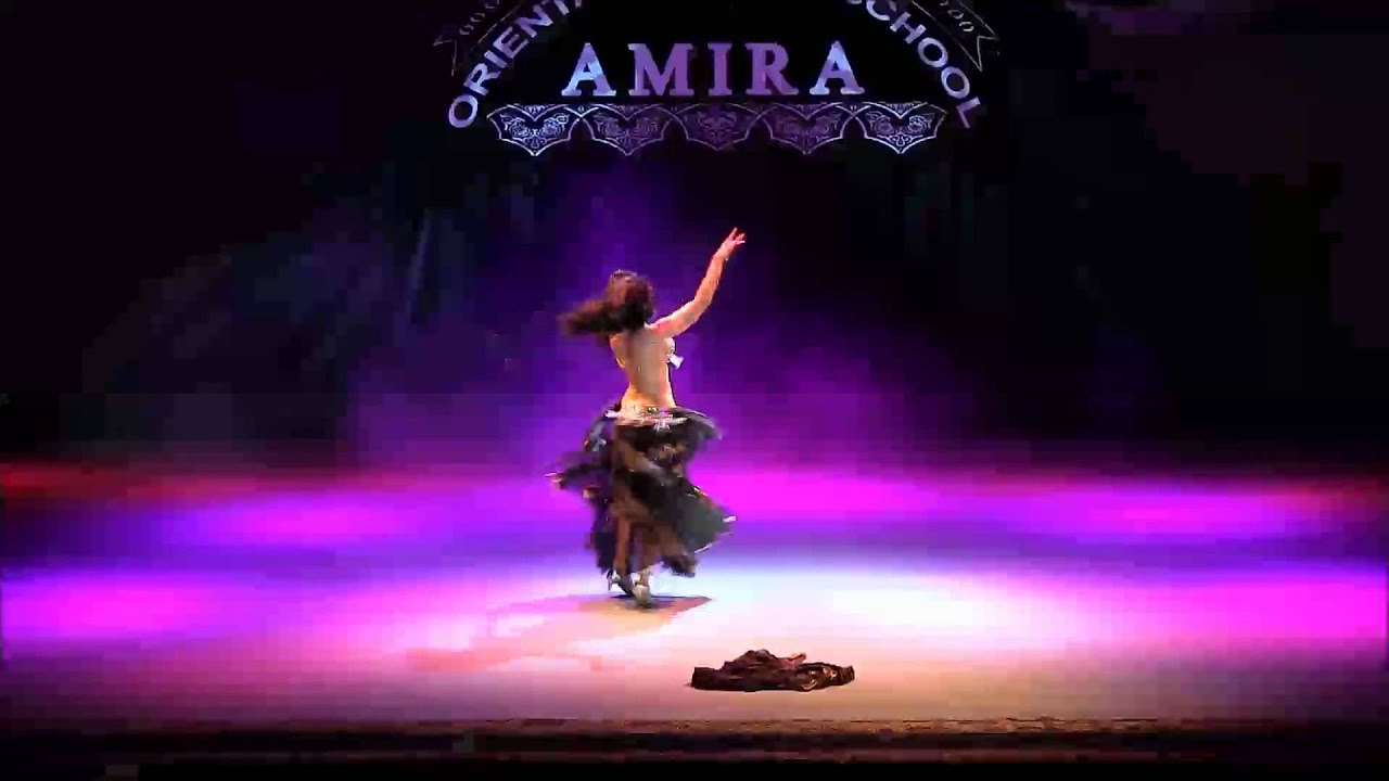 Sexy vintage oriental belly dance by Hanna Amira Rafaeli