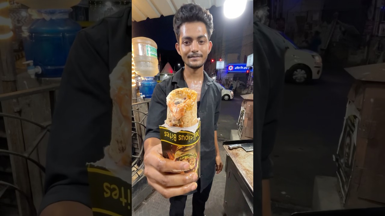 ₹60 My Chicken Shawarma Roll 😍 Tollygunge Kolkata ka Budget Treat 🤩
