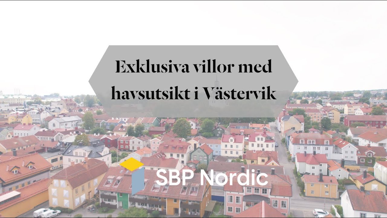 Exklusiva villor med havsutsikt i Västervik - SBP Nordic