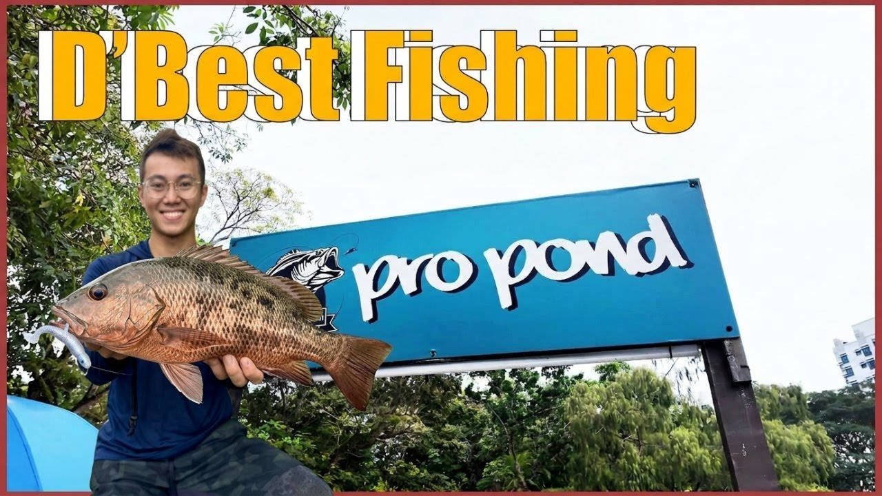 Your ONLY Guide to the LARGEST Fishing Pond in Singapore