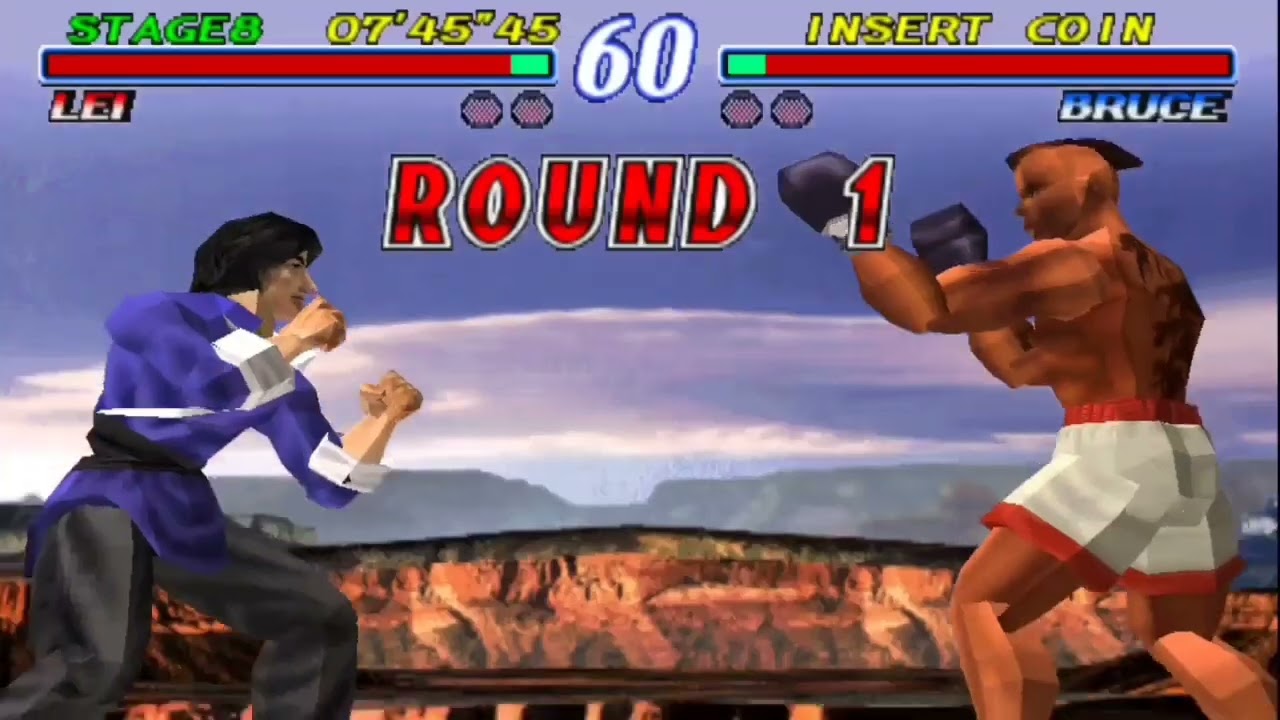 Tekken 2 - Lei Wulong - Arcade Mode