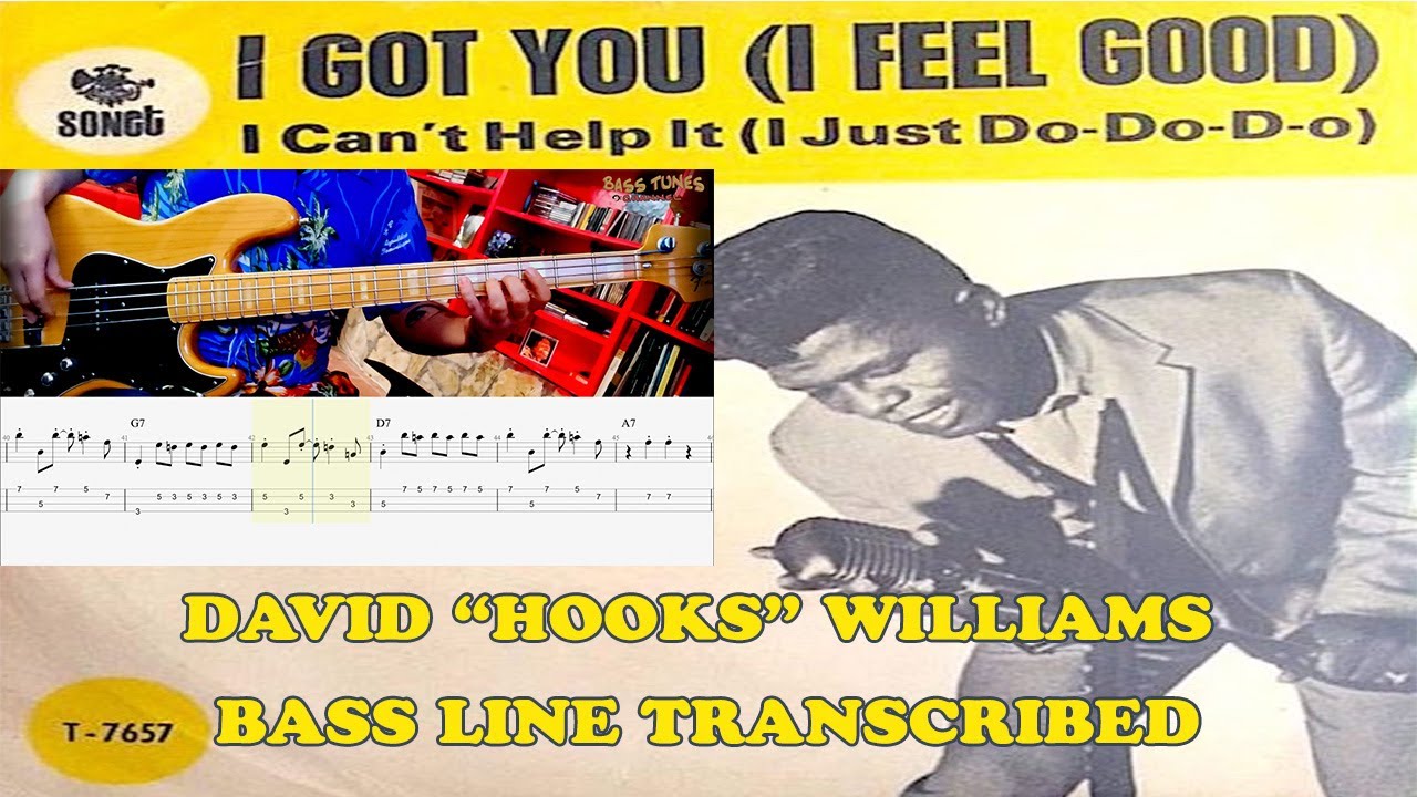 James Brown - I got You (I feel good) BASS COVER (with TABS and SHEET)