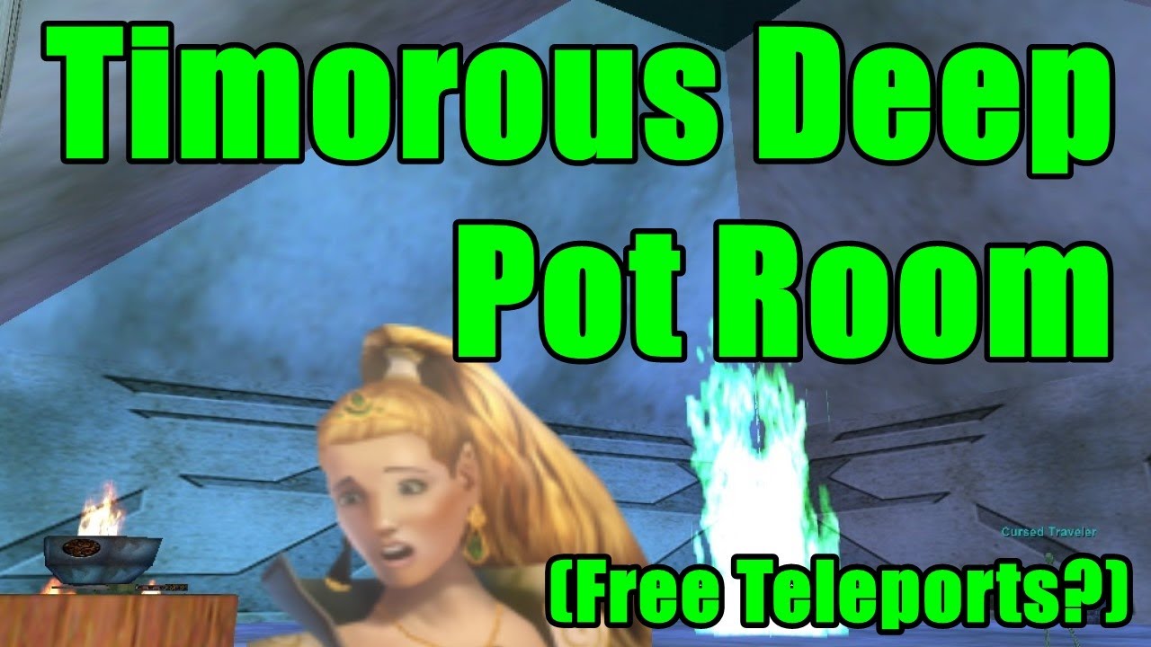 EverQuest P99 Quick Tip #5 - The Timorous Deep Firepot Room: Free Teleportation to Any City