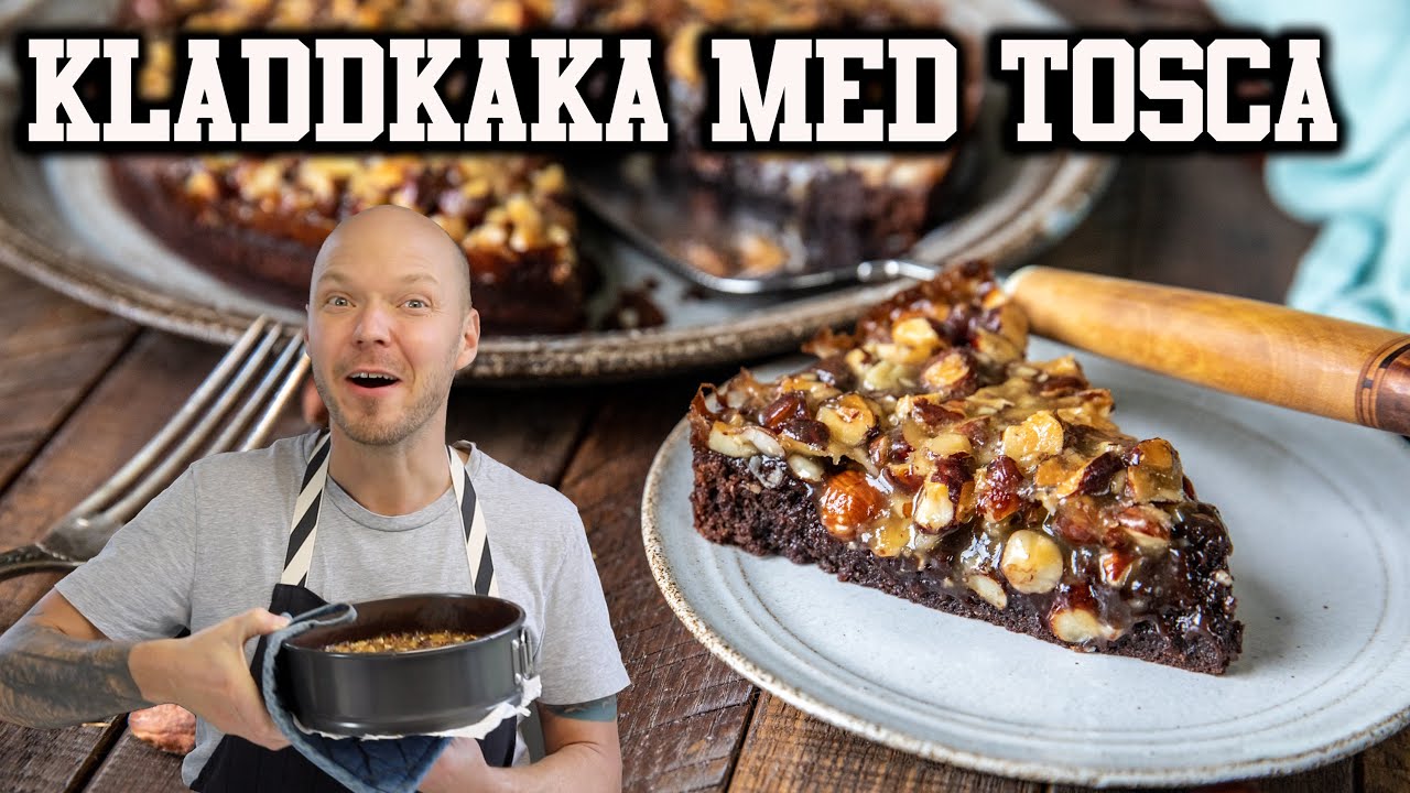 Kladdkaka med tosca – Godaste kladdkakan!