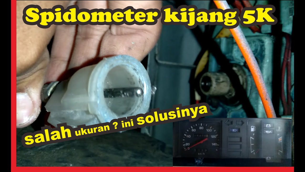 ganti kabel spidometer kijang super 5K