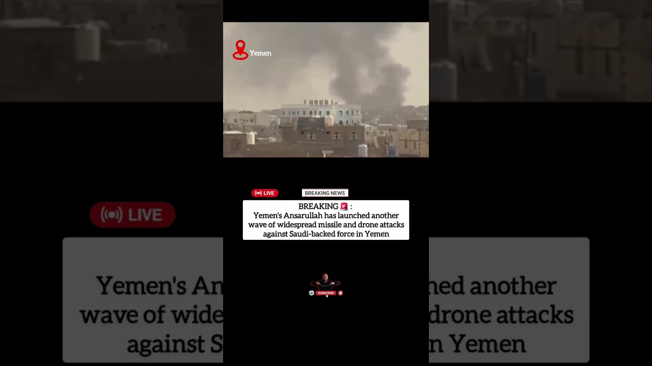 Ansarullah Launches New Missile & Drone Attacks in Yemen #usnews #trump #saudi #yemen #shortnews