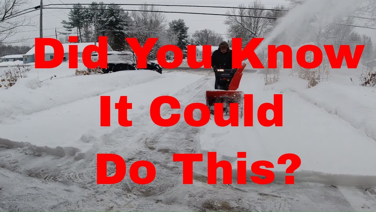 Ariens RapidTrak: одна особенность, о которой вы могли не знать