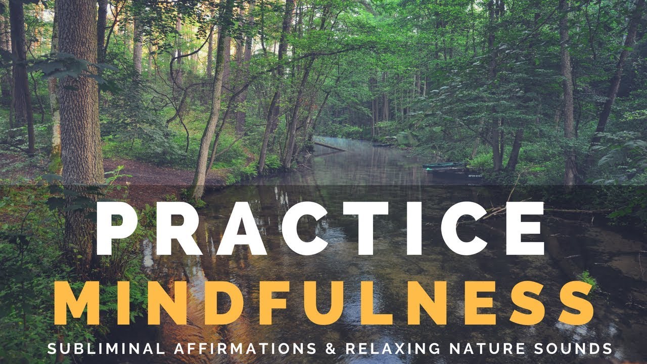 SUBLIMINAL AFFIRMATIONS FOR MINDFULNESS | Control Your Wandering Mind & Focus on the Present Moment