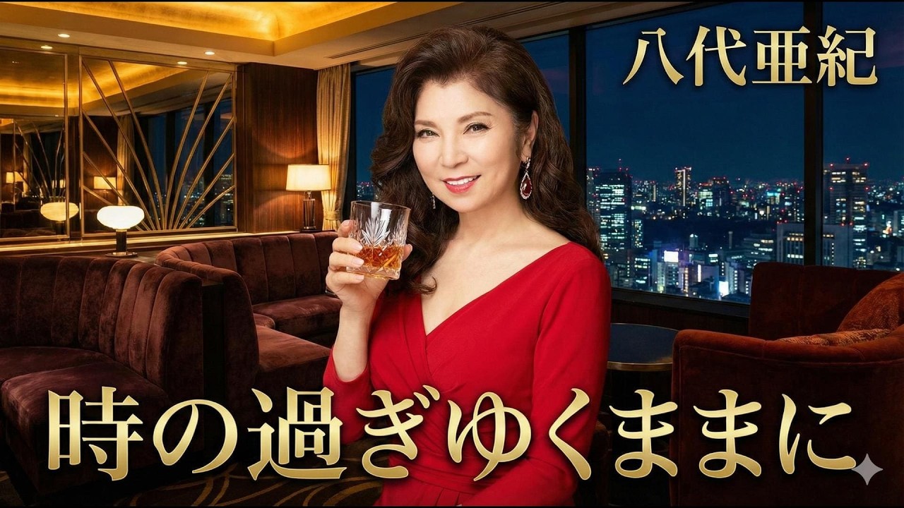 【時の過ゆくままに】八代亜紀・歌詞付き