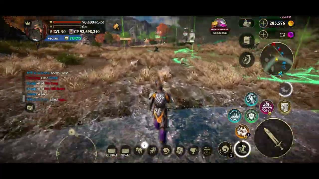 Evil Lands Game Play PvP // Soft initial g run too fast + Hard slap Ko boom 👋 #evillandsgameplay 